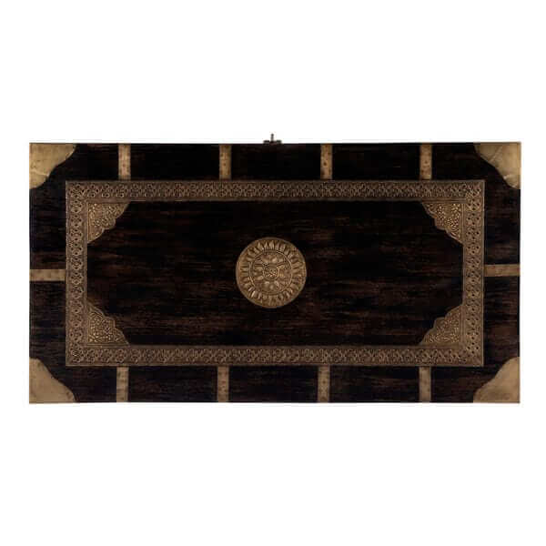 Butler Specialty Nador 32" Brown Storage Trunk Coffee Table 3365451