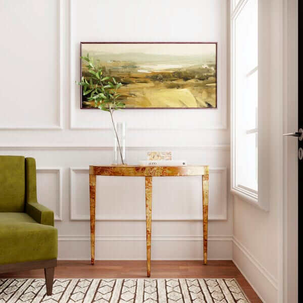 Butler Specialty Ingrid Traditional Burl Brown Console Table 5700442
