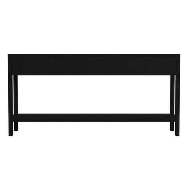 Butler Specialty Lark BLK 3 Drawer Console Table w/ Lower Shelf 5701432