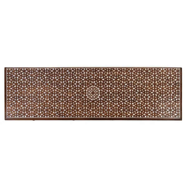 Butler Specialty Manali Brown Mother of Pearl Console Table 5968338