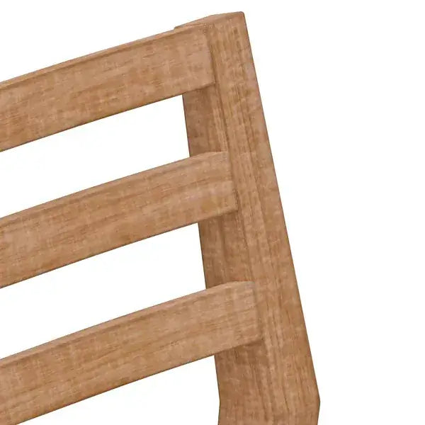 Alpine Furniture Weathered Natural Aiden Set of 2 Side Chairs 3348-02