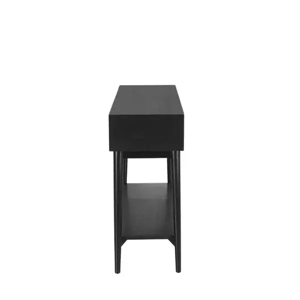 Alpine Furniture Black Flynn Console Table 966BLK-93