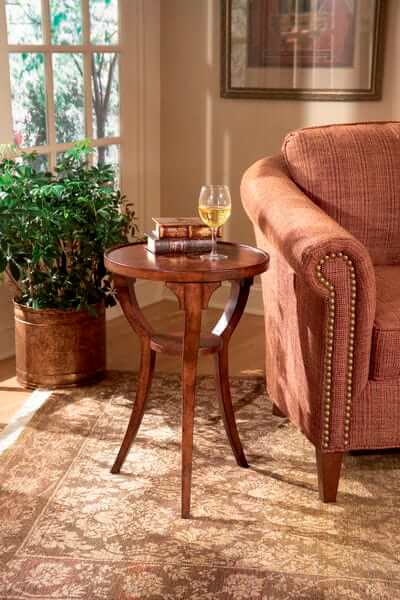 Butler Specialty Dalton Cherry Round Accent Table 1328024
