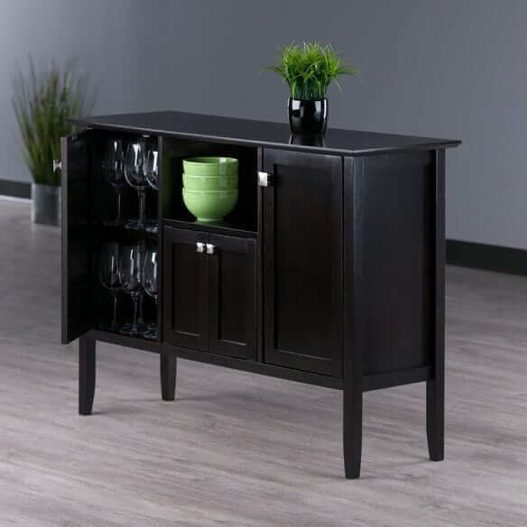 Winsome Wood Melba Buffet 2 Door Coffee Cabinet 23646