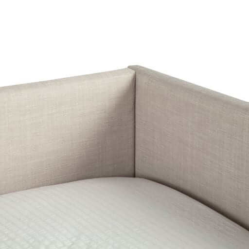 Alpine Furniture Britney Light Grey Linen Day Bed 1096T