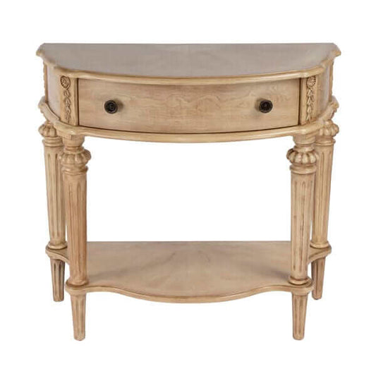 Butler Specialty Halifax Beige Console Table w/ Open Shelf 589424