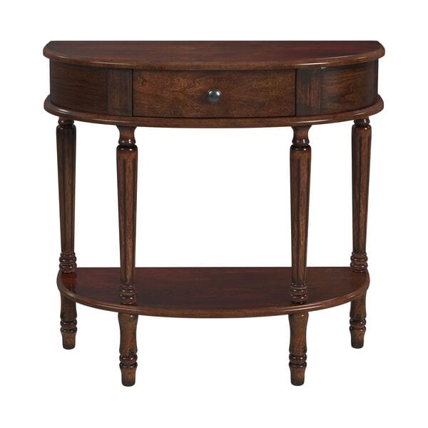 Butler Specialty Mozart Dark Brown 1 Drawer Console Table 0667024