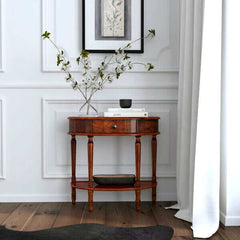 Butler Specialty Mozart Dark Brown 1 Drawer Console Table 0667024