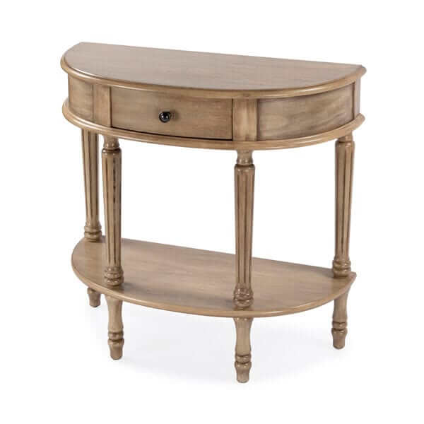 Butler Specialty Mozart Beige Console Table with Open Lower Shelf 667424