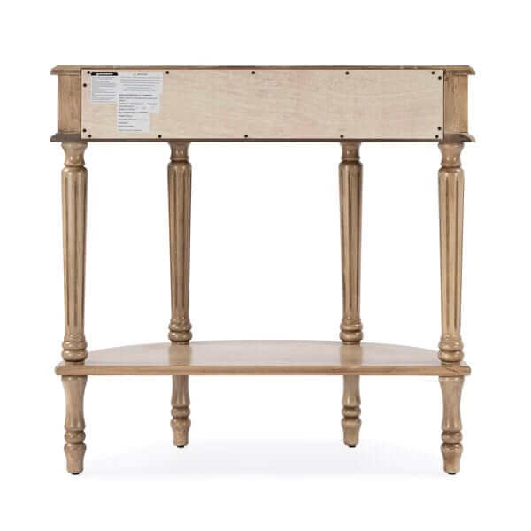 Butler Specialty Mozart Beige Console Table with Open Lower Shelf 667424