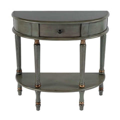 Butler Specialty Mozart Pastel Green Hand Painted Console Table 667482