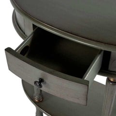 Butler Specialty Mozart Pastel Green Hand Painted Console Table 667482