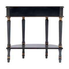 Butler Specialty Mozart Pastel Blue Hand Painted Console Table 667483