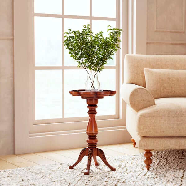 Butler Specialty Whitman Olive Ash Scalloped Edge Accent Table 923101