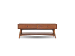 Alpine Furniture Flynn Chestnut Coffee Table 966-91