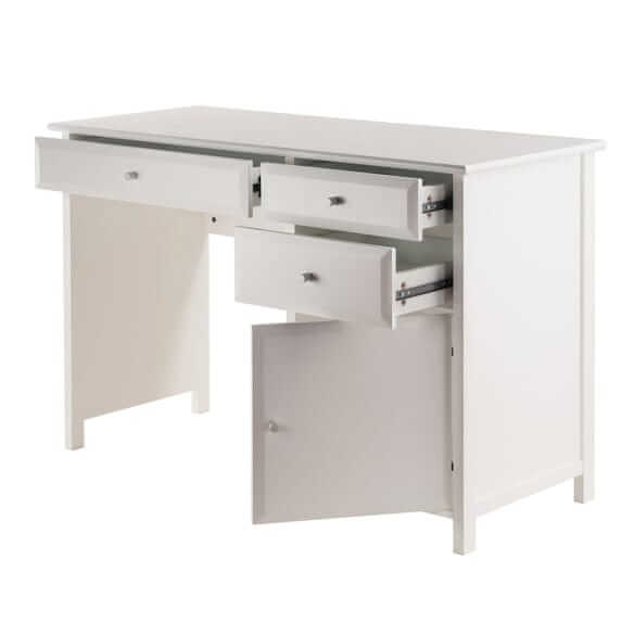 Winsome Delta Home Office White Writing Desk 10147