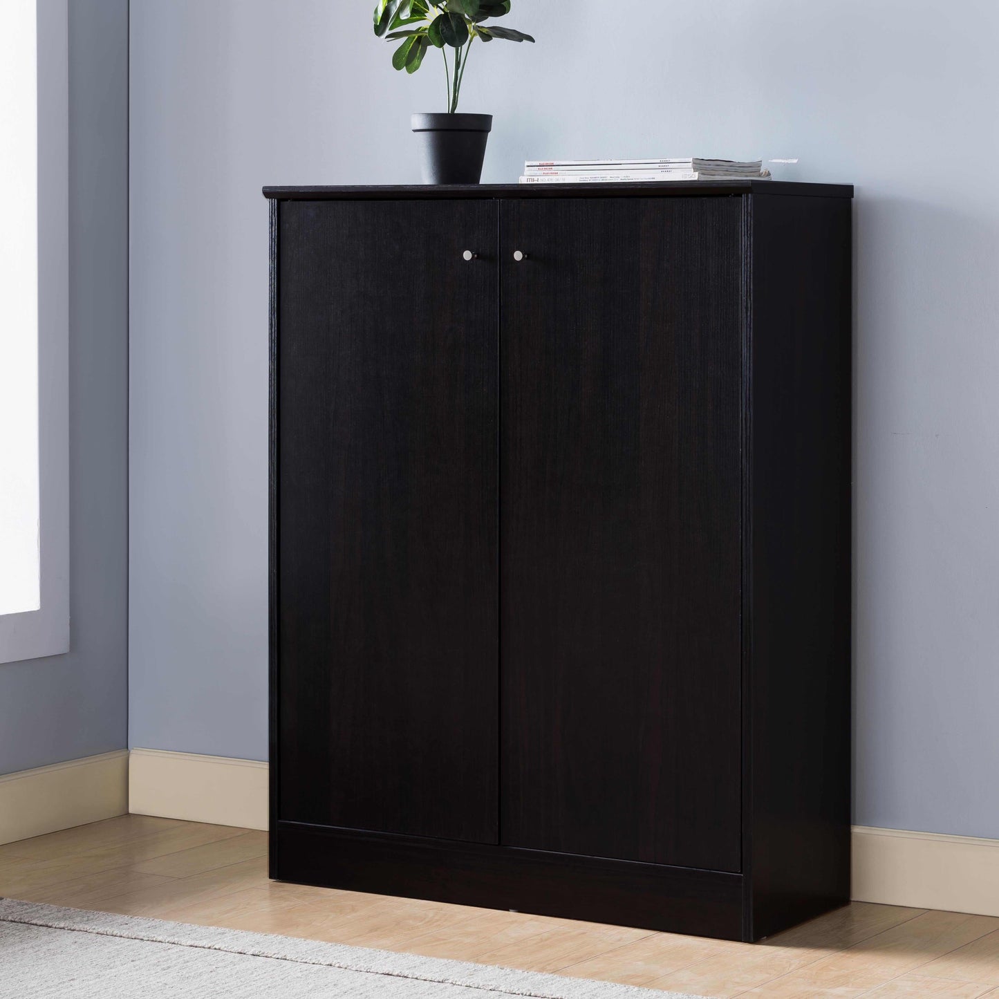 ID International Red Cocoa 2 door Shoe Cabinet 106137