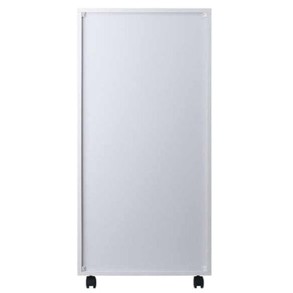 Halifax 5 Drawer White Storage Mobile Cabinet 10616