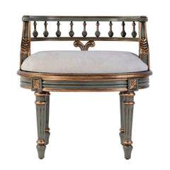 Butler Specialty Hathaway Pastel Green Vanity Seat 1218482