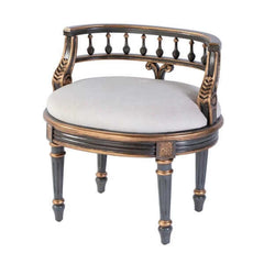 Butler Specialty Hathaway Pastel Blue Vanity Seat, Pastel Blue 1218483