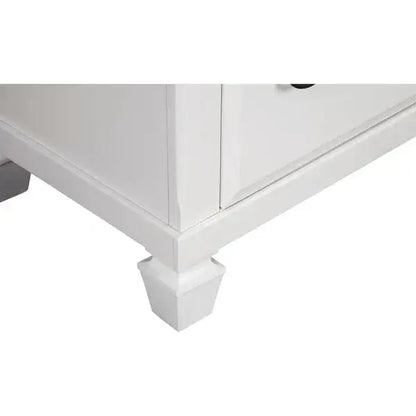 Alpine Furniture White Winchester 7 Drawer Dresser 1306-03