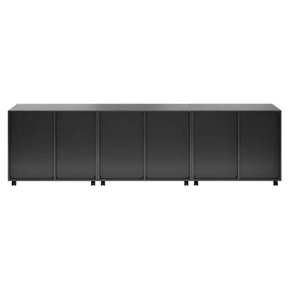 Winsome Halifax 3-Pc Black Cabinet Set with File Drawer 20361