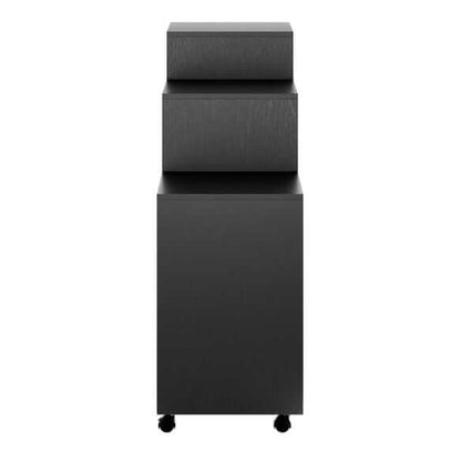 Winsome Halifax 3-Pc Black Multi-Drawer Storage Cabinet Set 20395