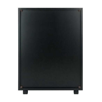 Winsome Halifax 5-Drawer Black Mobile Cabinet 20519