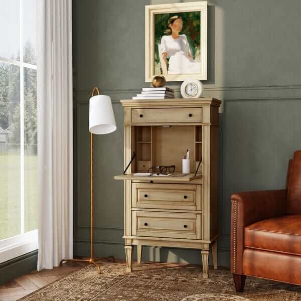 Butler Specialty Beige Wordsworth Secretary 2126424
