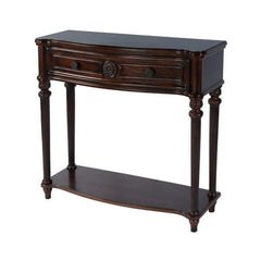 Butler Specialty Alexander Dark Brown Wood 1 Drawer Console Table 2130024