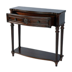 Butler Specialty Alexander Dark Brown Wood 1 Drawer Console Table 2130024
