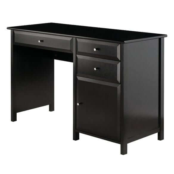 Winsome Delta Home Office Black Writing Desk 22147