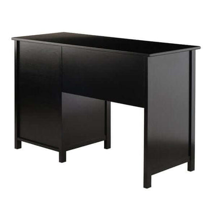 Winsome Delta Home Office Black Writing Desk 22147