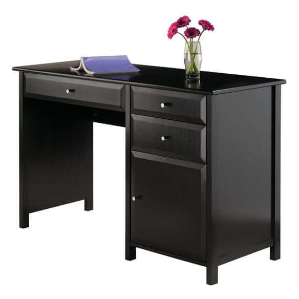 Winsome Delta Home Office Black Writing Desk 22147