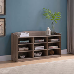 ID International Dark Taupe Shoe Entry Bench 223077