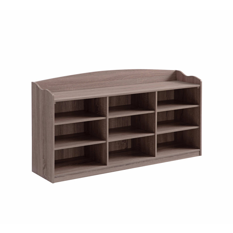 ID International Dark Taupe Shoe Entry Bench 223077