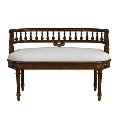 Butler Specialty Hathaway Medium Brown Accent Bench 2625011