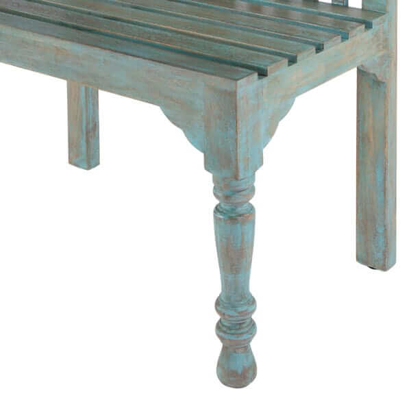 Butler Specialty Roseland Blue Solid Wood Bench 2853070