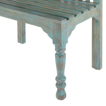 Butler Specialty Roseland Blue Solid Wood Bench 2853070