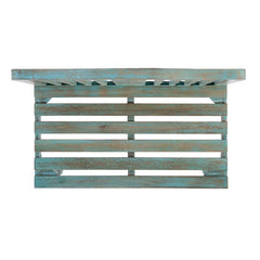 Butler Specialty Roseland Blue Solid Wood Bench 2853070