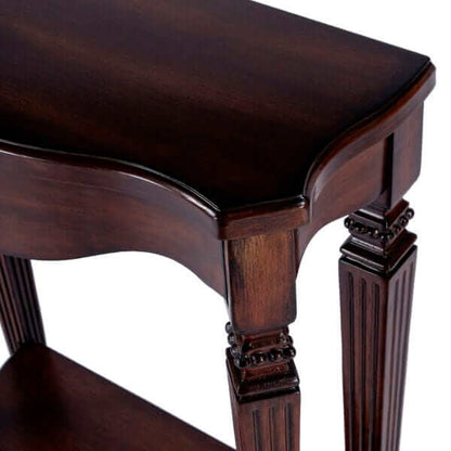 Butler Specialty Dark Brn Cheshire Ballerina 22" Console Table 3020024