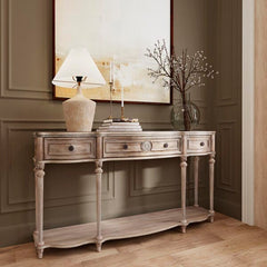 Butler Specialty Gray, Natural Peyton Console Table 3028247