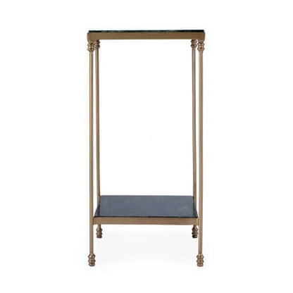 Butler Specialty Green Larkin 11.5" Marble & Iron Side Table 3319475