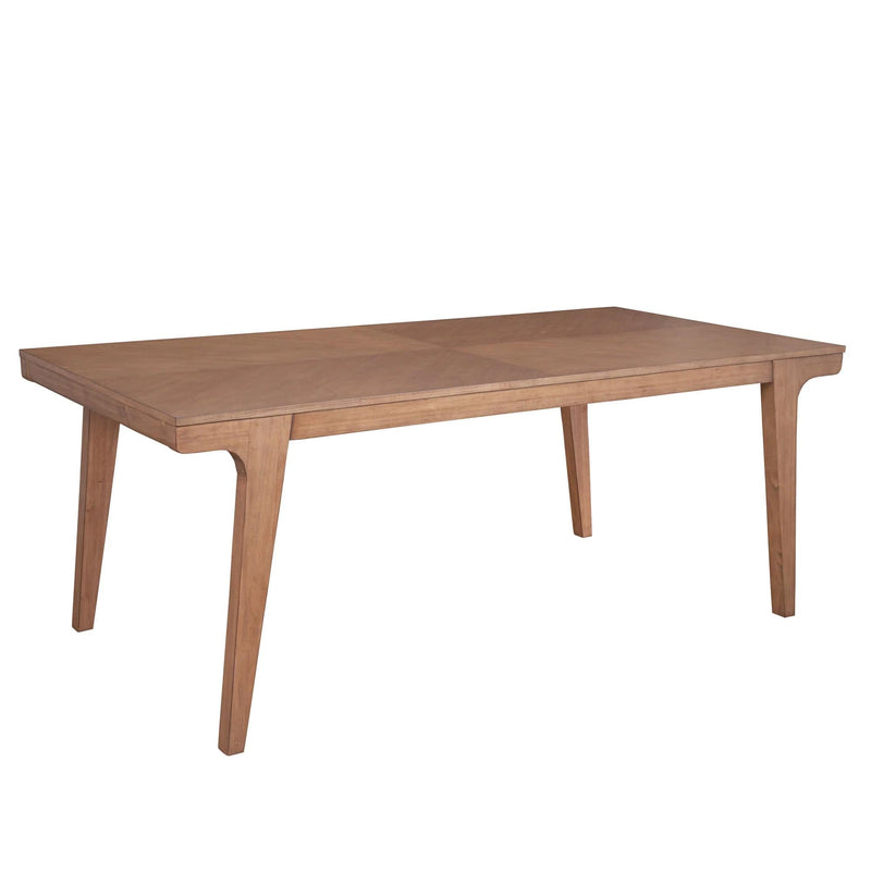 Alpine Furniture Olejo Natural Solid Pine Dining Table 3426-01