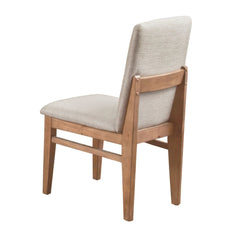 Alpine Furniture Olejo Natural Solid Pine Set of 2 Wood Side Chairs 3426-02