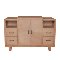 Alpine Furniture Olejo Natural Solid Pine Sideboard 3426-06