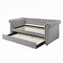 ACME Justice Twin Size  Smoke Gray Daybed & Trundle 39405