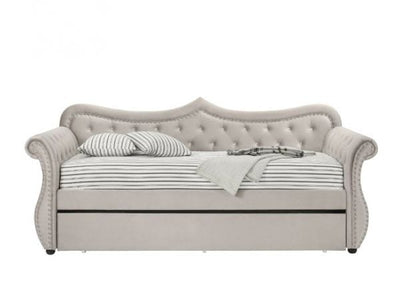 ACME Adkins Beige Fabric Daybed & Trundle 39430