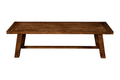 Alpine Furniture Newberry Medium Brown Wood Dining Bench 4068-03