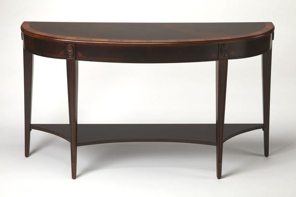 Butler Specialty Astor Dark Brown Nouveau Console Table 4146211